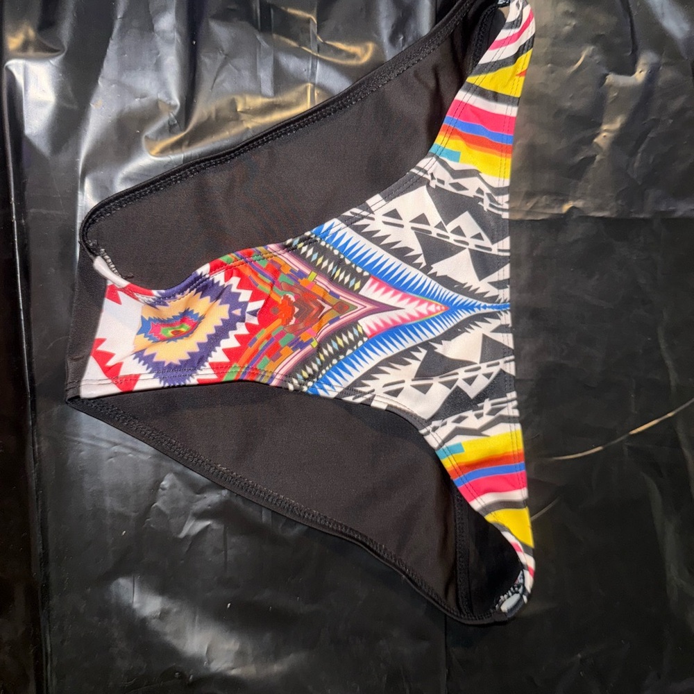 Colorful Geometric swim bottom